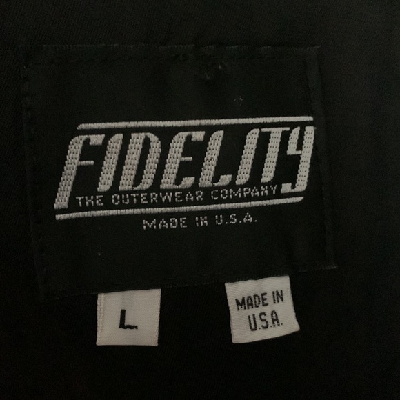 Fidelity Outerwear Made in USA Size Large - Picture 9 of 10